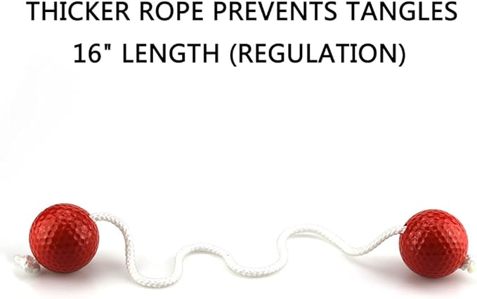 HONESTY Ladder Ball Replacement Balls Ladder Balls Made from Real Golf Balls
