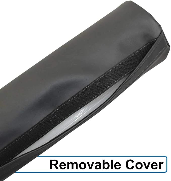 Rehabilitation Advantage Body Positioning Black Cylinder Bolster 8 Inch x 18 Inch