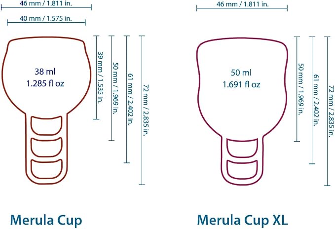 Merula Cup Vampire - One Size Menstrual Cup from Medical Grade Silicon