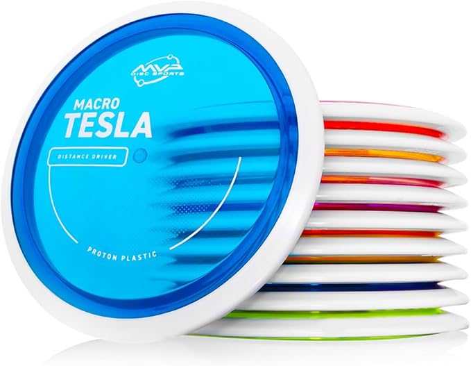 MVP Disc Sports Macro Tesla Disc Golf Mini Marker (Pick Your Favorite Plastic!)