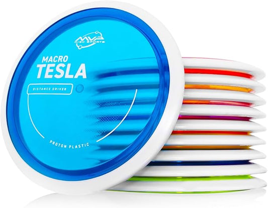 MVP Disc Sports Macro Tesla Disc Golf Mini Marker (Pick Your Favorite Plastic!)