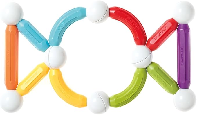 SmartMax Start Plus STEM Building Magnetic Discovery Set, Ages 1-6 (30 Pieces)