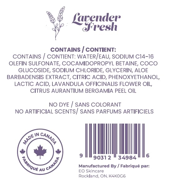 Bloom & Bōde Lavender Fresh Feminine Intimate Wash, pH-Balanced, 11.8 fl oz