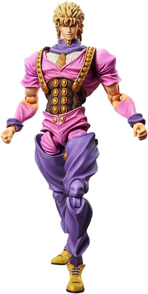 JJBA Action Figures Brando Figure Movable Joints 6.69" JJBA Super Action Statue Anime Figurine Models Desktop Decoration Collectibles Gift