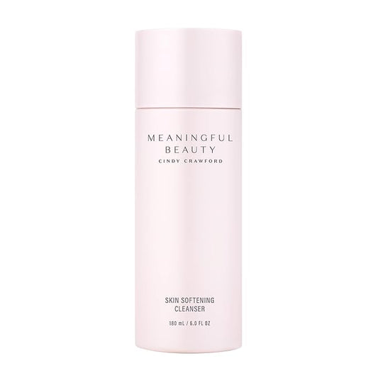 Meaningful Beauty Skin Softening Cleanser (Non-Foaming, Oil Free, Fragrance Free Wash), 6 Fl Oz