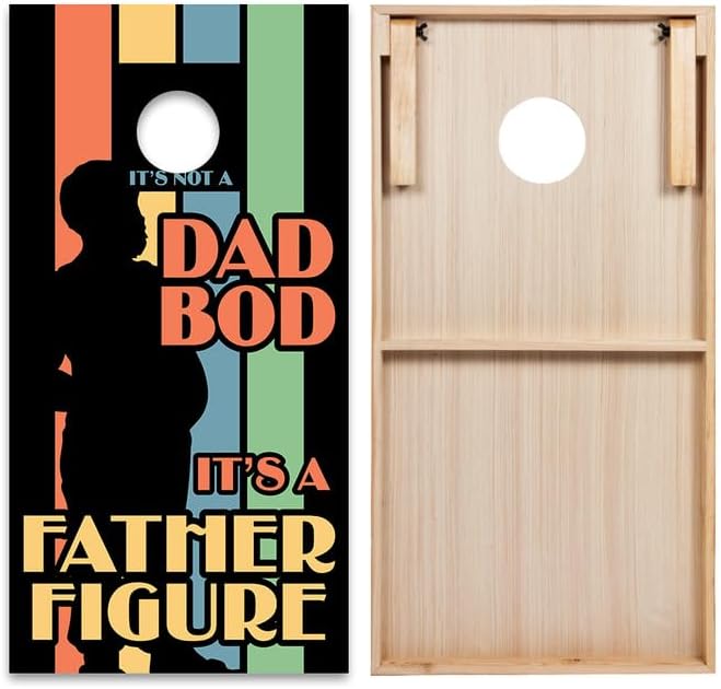 World Series of Cornhole Regulation Size Cornhole Boards - Lightweight & Durable All-Wood Construction | Backyard Bean Bag Toss Set | Outdoor Game for Tailgates & BBQs