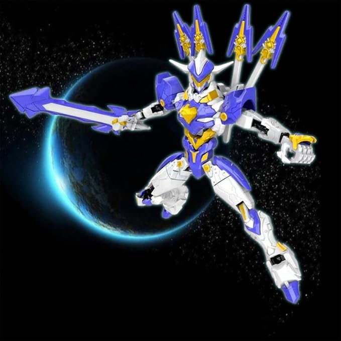 Fully Assembled T13 3D Printed Action Figure with Movable Joints & Interchangeable Weapons - 3D Printed Collectible Toy Ready-to-Play for Boys and Girls (Grey)
