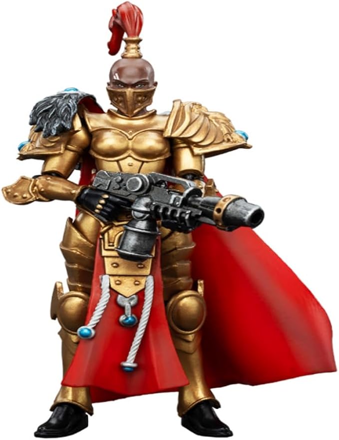 JOYTOY Warhammer Horus Heresy Sisters of Silence White Falcons Vigilator Cadre Vigilator 2, 1:18 Scale 4.17in Action Figure Mecha Joy Toy Collection Model