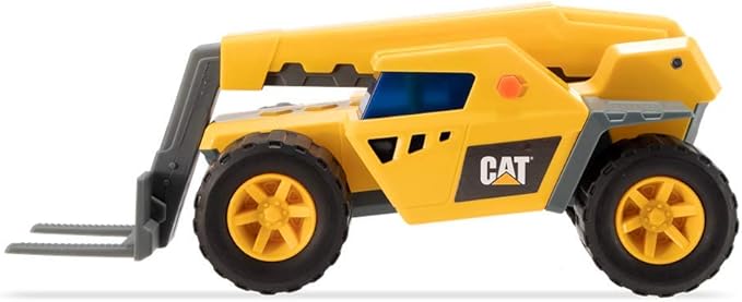 CAT Construction Toys, Future Force Telehandler Toy, with Lights and Sounds, Ages 3 and Up