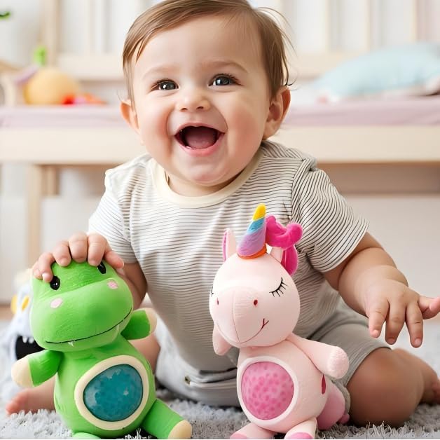 Unicorn Stuffed Animal, Stuffed Animals, Unicorn Toys for Girls Age 4-6, Plush Toys with Squishy Ball in Her Tummy, Christmas Birthday Gifts for Baby, Toddler, Kids