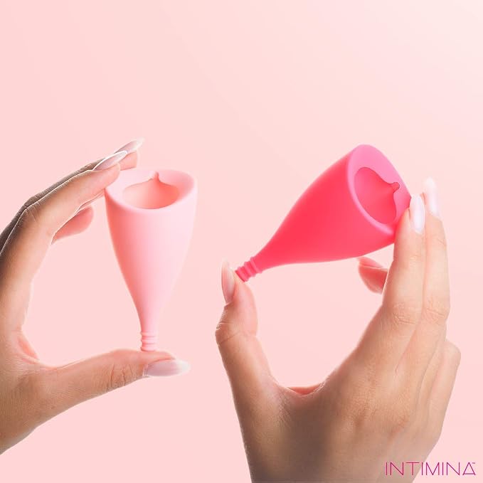 Intimina Lily Cup Size A - Ultra-Soft Menstrual Cup, Reusable Period Protection for up to 12 Hours, Medical-Grade Silicone Women’s Period Care
