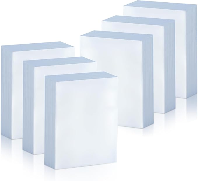 600ct Penny Sleeves, EDUDIIU Penny Sleeve for Trading Cards, Card Penny Sleeve, Soft Card Sleeves, Plastic Clear Baseball Card Protector for Sports, Football, Game, TCG, MTG Cards