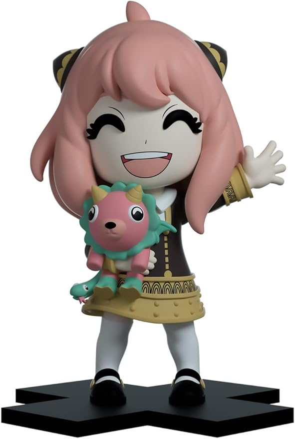 Youtooz Spy x Family Anya Forger 4.3" Vinyl Figure, Collectible Anya Forger with Chimera from Spy x Family
