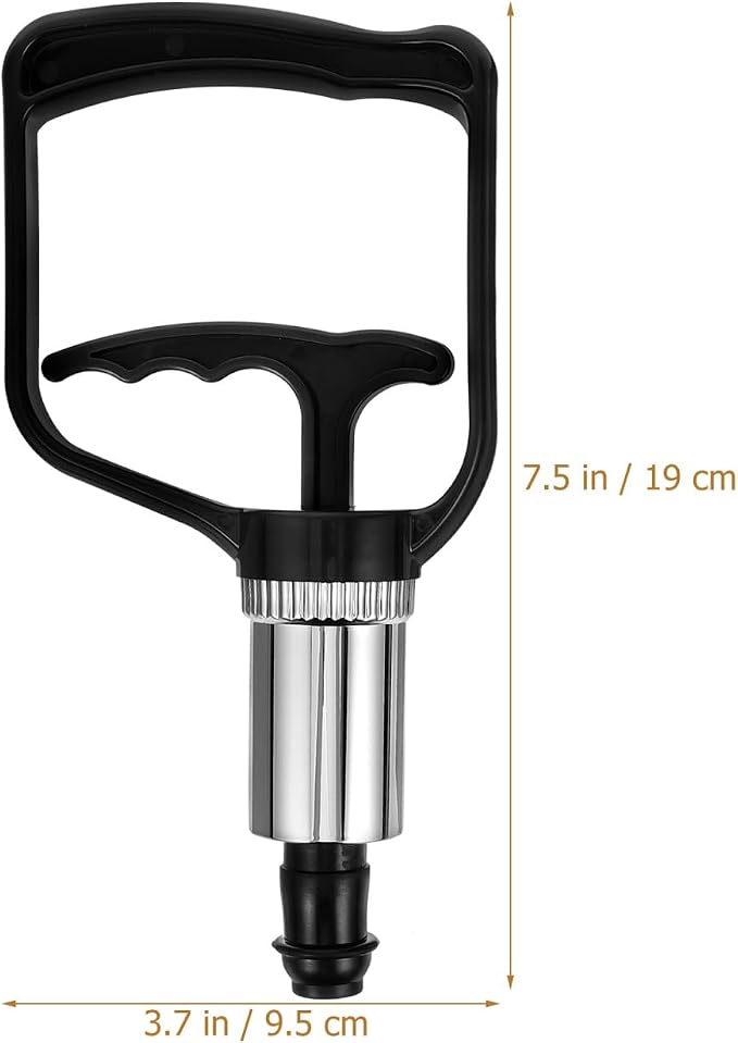 Cupping Pump Hand Vacuum Pump Replacement Strong Suction Manual Pressure Cupping Tool for Muscles, Physical Therapy
