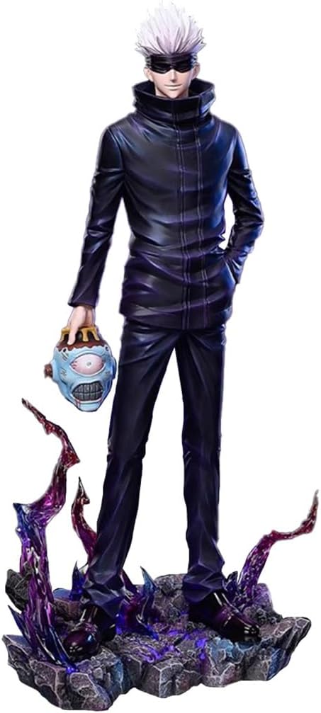 JJK Anime Figures Gojsa Figure Statues Interchangeable Heads and Arms Hidden Inventory Anime Action Figurine 34CM