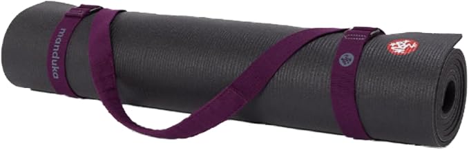 Manduka Yoga Commuter Mat Carrier - Eco-Friendly Cotton, Easy to Carry, Hands-Free, For All Mat Sizes