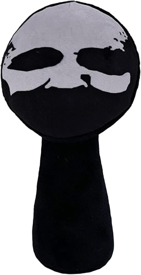 Sprunky Plush Toys Sprunky Wenda and Gray Plushies Sprunky Plushes Soft and Funs Stuffed Toys Dolls for Fans and Friends Birthday for Girls Boys (Drak Black)