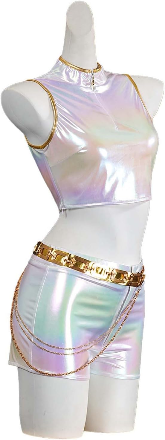 Skirt Set Dance Outfit Set Stage Costumes for Girls Party Costume