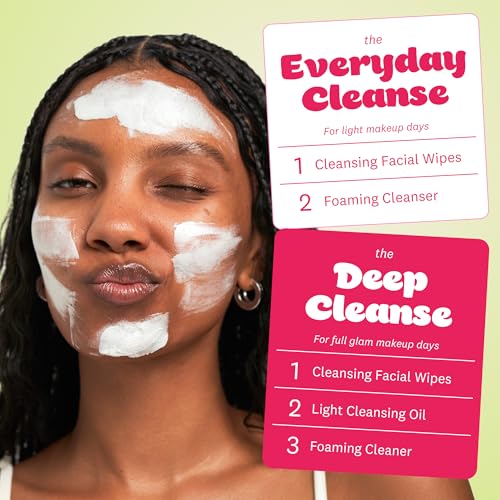 The Face Shop Rice Water Bright Foaming Cleanser, Hydrating Korean Face Wash with Ceramides, Deep Pore Cleansing, All Skin Types, Gentle Skincare, Vegan, 10.1 fl. oz. (Pack of 2)