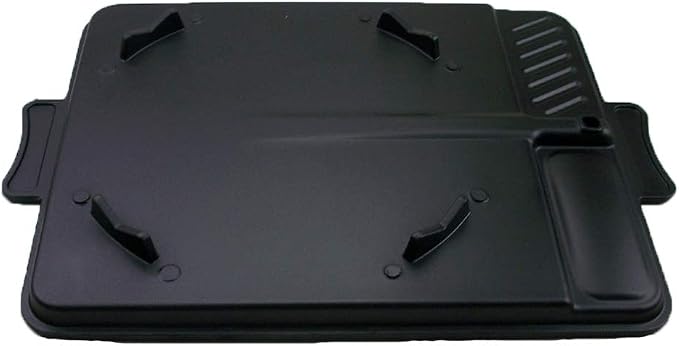 Korean-Style Non-Stick Smokeless Rectangular Grill Pan Baking Tray Barbecue Plate for Indoor Outdoor BBQ