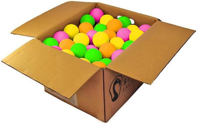 Signature Lacrosse Ball Set - Packs of 2, 4, 8, 12, and 120 - No Chemical Smell Massage Balls, Myofascial Release Tools, Back Roller, Muscle Knot Remover