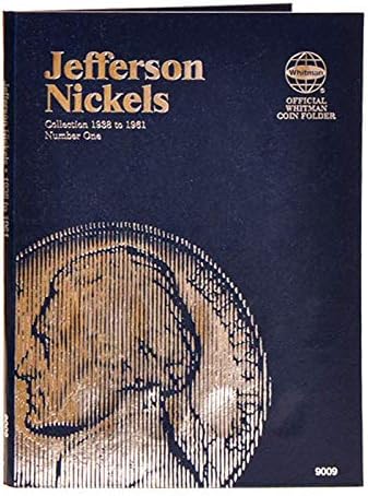 Whitman U.S. Jefferson Nickel Coin Folder 1938-1961 Vol. 1 #9009