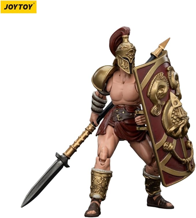 JOYTOY 1/18 Strife Roman Gladiator Hasta Gladiator Collector's Edition Action Figure-4.25in