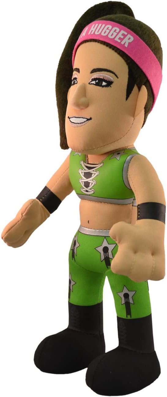 Bleacher Creatures WWE Bayley 10" Plush Figure- A Wrestling Diva for Play or Display