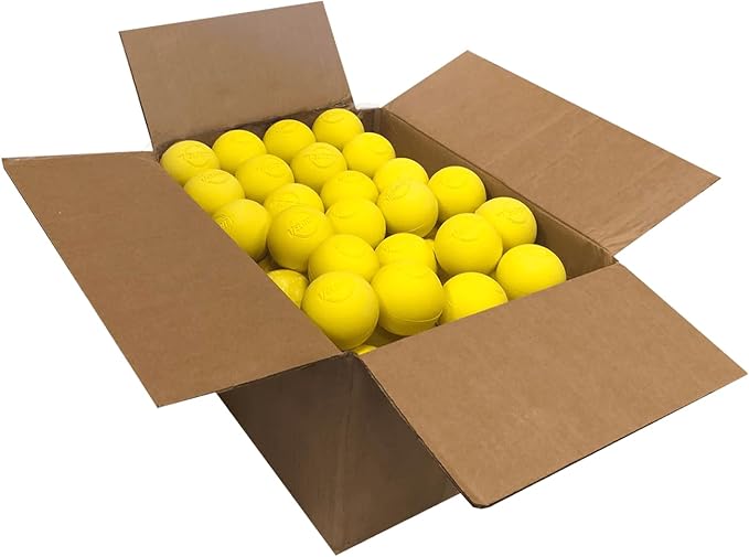 Velocity Lacrosse Balls - 60 and 120 Packs - for Practice, Official NFHS and College Approved Size