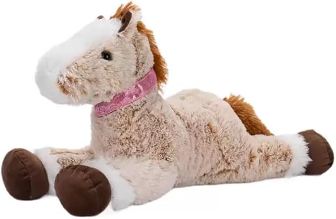 Giant Horse Stuffed Animal Cute Horse Plush Toy 47 inch for Girls Boys (ma 120cm)