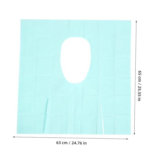 Toyvian 10pcs Toilet Mat Toilet Seat Liner Potty Seat Covers Travel Toilet Seat Soft Extra Large Individually Non Slip Individually Wrapped Potty Chair Liners Light Pulp Paper