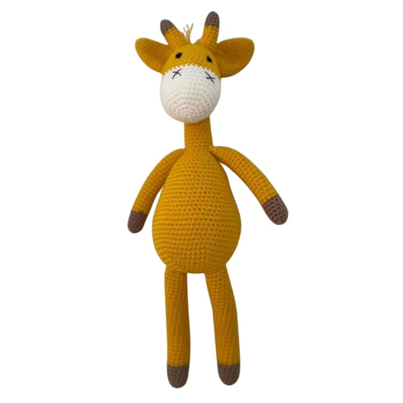 Uzun the Giraffe, 15-inch Crochet Stuffed Animal Plush