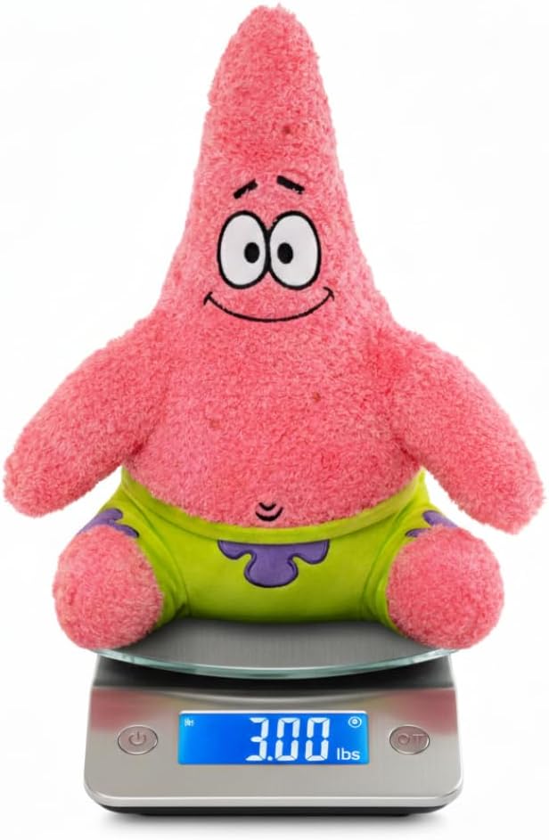 Spongebob Squarepants Patrick Star Bedding Super Soft Plush Calming 3Lb Weighted Cuddle Pillow Buddy, Comfort Pillow, (100% Officially Licensed Product) by Franco Calm