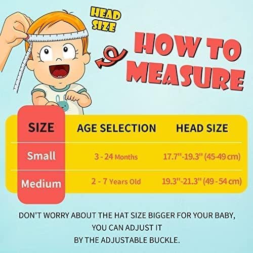 Toddler Baby Sun Hat Kids Summer Beach Essentials Adjustable Beach Hats with Bucket Wide Brim for Boys Girls Age 0-14 Years