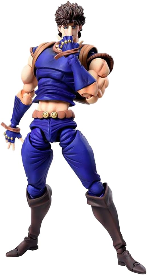 JJBA Action Figures Jonathan Joestar Statue Movable Joints 6.69" JJBA Super Action Statue Anime Figurine Models Desktop Decoration Collectibles Gift