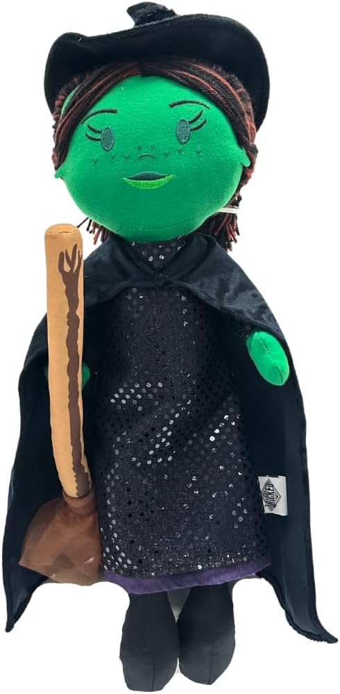Wicked Movie Elphaba Witch Plush Cuddle Pillow, Super Soft & Cozy, (Officially Licensed Product) by Franco Collectibles