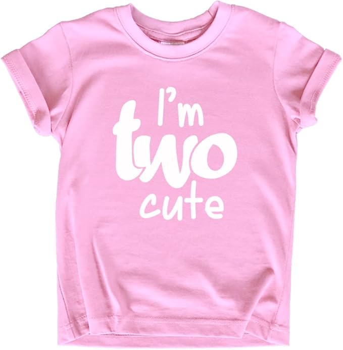2nd Birthday Outfits for Toddler Girls im Two Cute Shirt Girl 2 Years Old Second Birthday