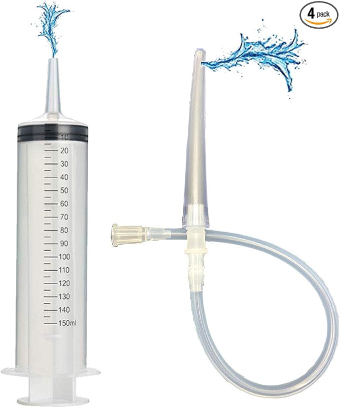 GNEGKLEAN 150ML Enema Syringe Cleaning Douche System