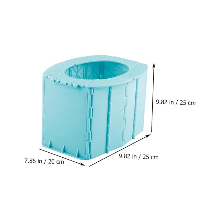 Portable Folding Potty Toilet Made of PP Material for Travel and Car Use Foldable Design Promotes Independent Toilet Training for Boys