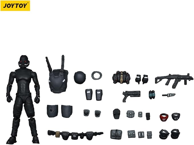JOYTOY Battle for The Stars Action Figure 1/25 Fear XS-01 Night Raid Type-Pilot-Fear XS-02-Fear XS-03 Assault Type-Pilot 3PCS Collection Models Birthday Gifts