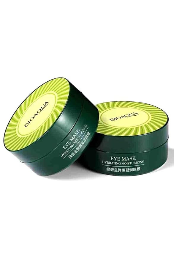 BIOAQUA 30 Pairs Eye Mask Moisturizing Hydrating Anti-Wrinkle Anti-Aging Remove Dark Circles Smooth Nourishing Refreshing (GREEN)