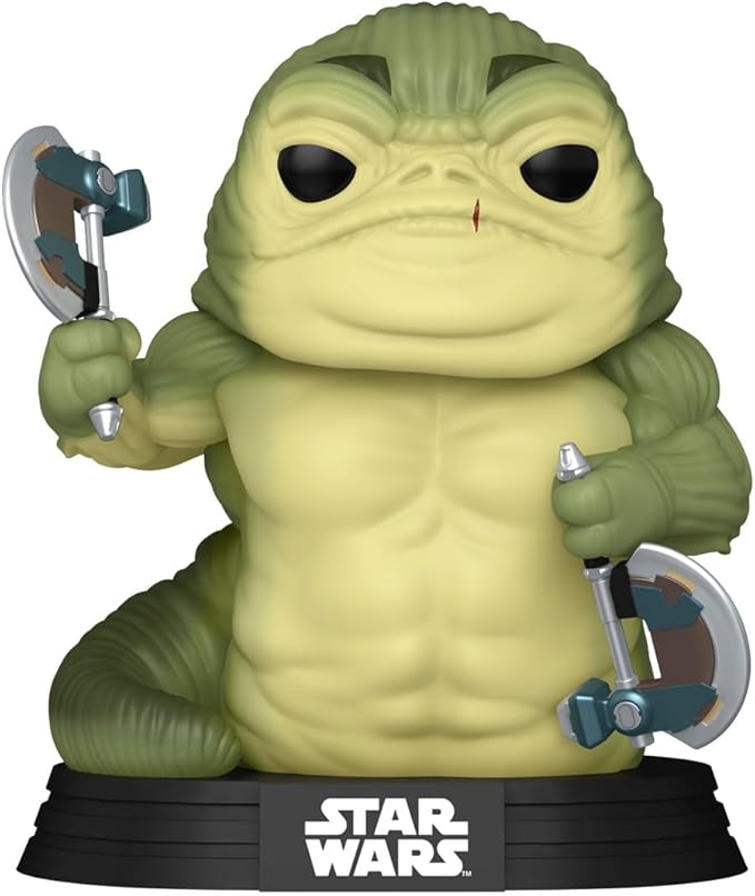Funko Pop! Star Wars: Mandalorian & Grogu - Rotta the Hutt - Collectable Vinyl Figure - Gift Idea - Official Merchandise - Toys for Kids & Adults - Star Wars Fans - Figure for Collectors and Display