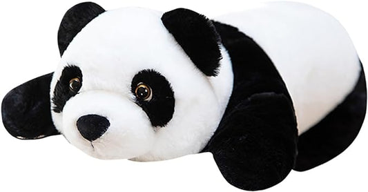 Panda Weighted Stuffed Animals, Panda Stuffed Animal Cute Weighted Plush Animals Hugging Pillow Toy for Boys Girls Valentine Christmas, 15.3 inch