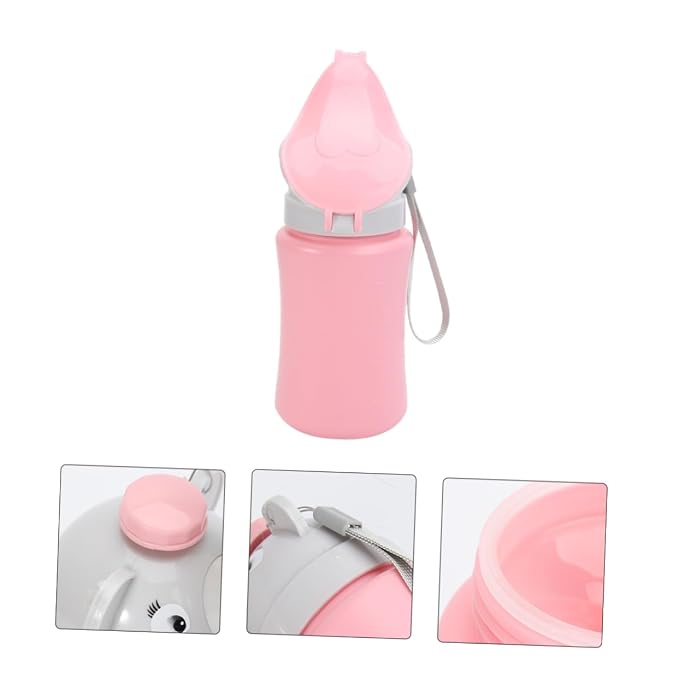 GARVALON Car Toilet for Boys and Girls Portable Urinal Urinal Bottle Easy Potty Training Aid Compact for Travel for Boys Girls Toddlers