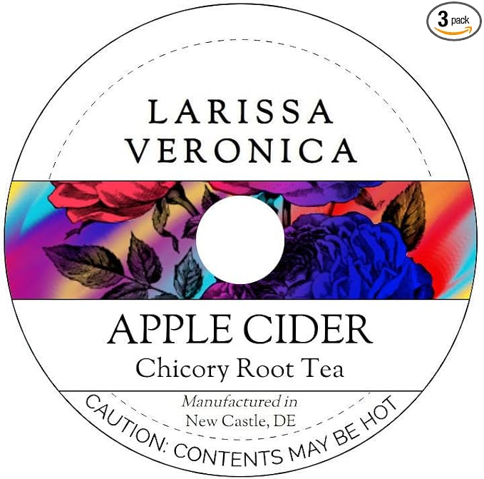 Apple Cider Chicory Root Tea (Single Serve K-Cup Pods) (12 pods, ZIN: 571172) - 3 Pack