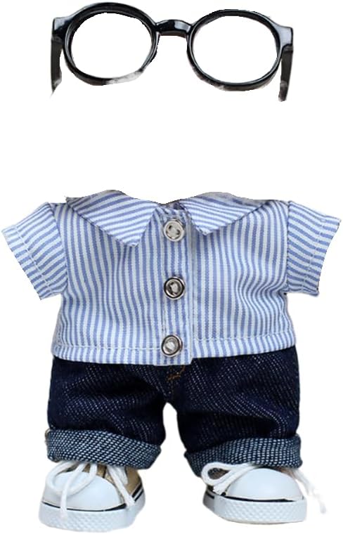 17cm Dolls Clothes - 6.7 Inches Cute Clothes Outfit & Accessories,17CM Doll of The House Accessories Outfits (Style-A)