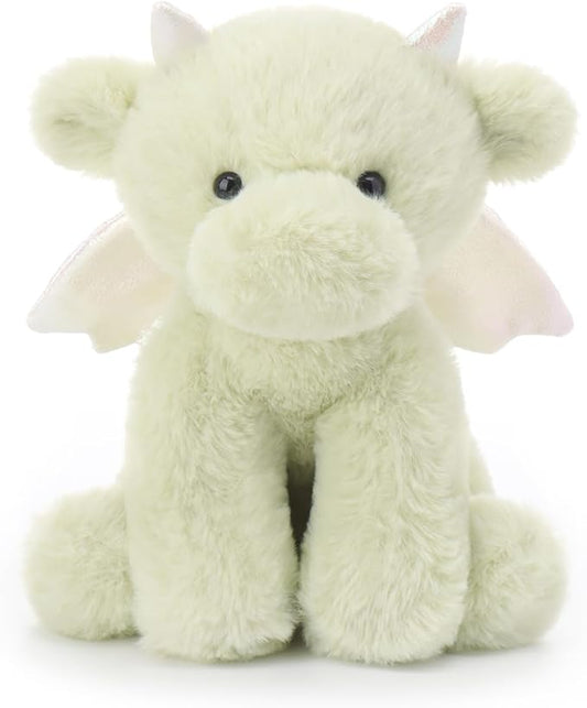 Apricot Lamb Matcha Dragon Stuffed Animals for Kids, Soft Cute Plush Toys for Baby Girl and Boy, 7.9 Inches