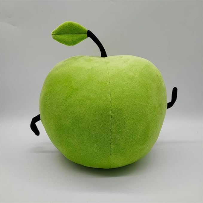 Stardew Plush Toy Valley Doll Figure Apple Junimo Plush Plants Stuffed Animal Green Soft Plush Pillow, Best Gift for Your Family (12"-30 cm) (Green Apple Juni)