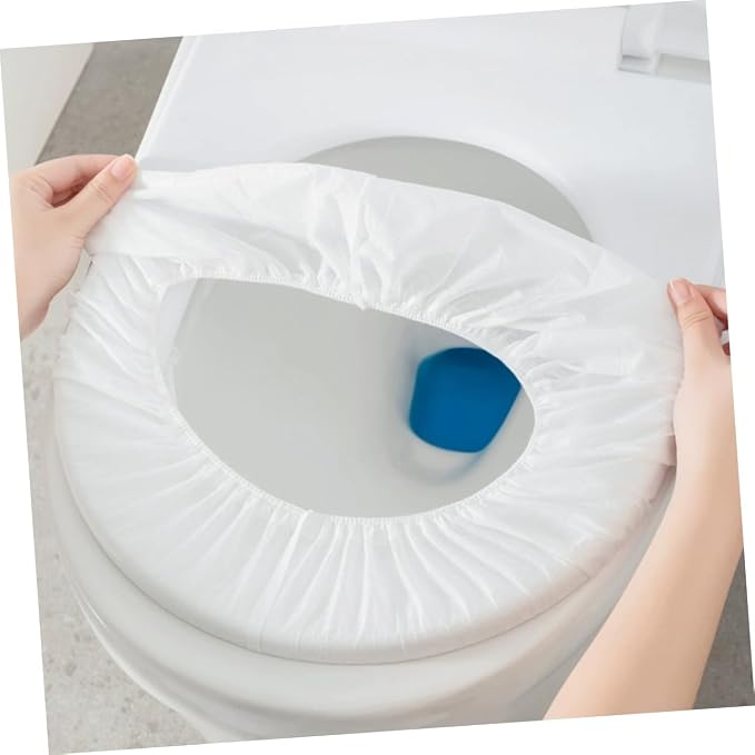 10pcs Disposable Toilet Seat Covers Portable Potty Training Seat for Toddlers Boys and Girls Adults Travel Hotel Public Restroom