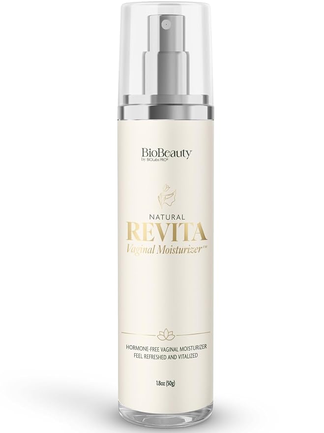 Revita Vaginal Moisturizer Cream, Hormone-Free Vaginal Moisturizer with Shea Butter, Hyaluronic Acid, Cocoa Butter, Vitamin E, Natural Oils & Beeswax - Gentle Hydration for Comfort & Balance, 1.8oz